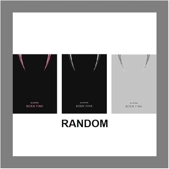 BLACKPINK BORN PINK 2nd Album BOX SET Version CD+Photobook+Accordion Lyrics Paper+Large Photocard+Postcard+Instant Film+Selfie Photocard+Tracking (Random)
