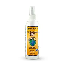 earthbath, Vanilla & Almond 3-in-1 Dog & Puppy Deodorizing Spritz - Dog Odor Eliminator for Strong Odor, Cruelty-Free Cologne, Wash Spray, Made in USA, Bathing Supplies - 8 Oz (1 Pack)