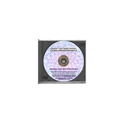 BMV Quantum Subliminal CD Body Mind Spirit Balance (Ultrasonic Subliminal Series)