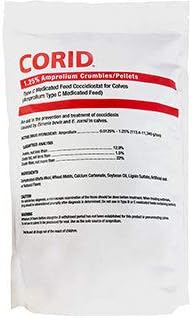 Corid Pellet 1.25% (Amprolium) 10 Lb