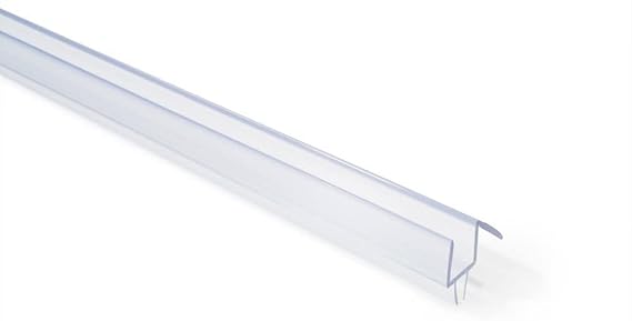 CRL Co-Extruded Clear Bottom Wipe with Drip Rail for 1/2" Glass - 31 in long
