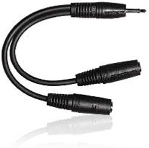 RadioShack 7-Inch Mono Y-Adapter