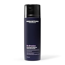Sebastian Professional No Breaker Bonding & Styling Leave-In Cream | Intense Hair Conditioning Cream with Heat Protection | 72 HR Frizz-Free, Flexible Hold | 4.9 fl oz | Packaging May Vary