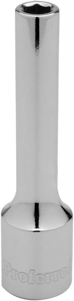 S15105 1/4" Drive SAE Socket, 5/32" Deep 6 Point