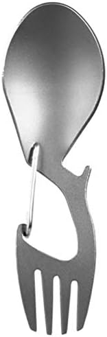 Camping Picnic Titanium Spoon Tableware Titanium Fork Ultralight Pure Titanium Or Stainless Steel Spork Titanium