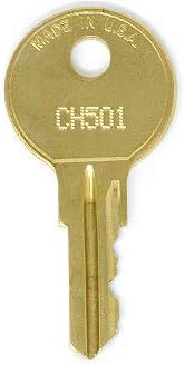 Bauer CH509 Replacement Keys: 2 Keys