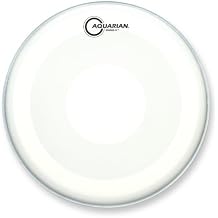 Aquarian Drumheads TCSXPD15 Studio-X 15-inch Tom Tom/Snare Drum Head, with Dot