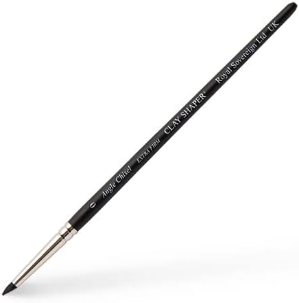 Colour Shaper Angle Chisel 0 Extra Firm Painting Shaper Brush - Black