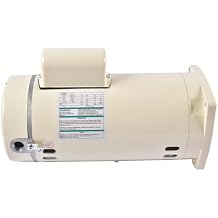 355010S 071314S Pool Pump Motor 1HP 115/208-230V Replacement for Pentair Whisperflo WFE-4 WFE-26 SuperFlo SF-N1-1/2-AE, Square Flange Pool Motor (Almond Color)