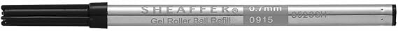 Sheaffer Gel Rollerball Refill C Style - Black Medium (fits Award & Pop) (8523SH)