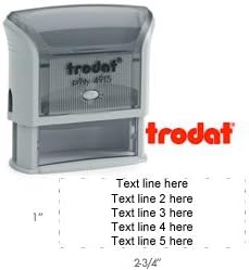 Trodat 4915 - Large Self Inking Stamp