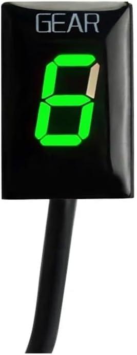 Motorcycle Gear Indicator Motorcycle 1-6 Gear Indicator for CBF500 C&BF 500 2004 2005 2006 CBF600 C&BF 600 2004-2007 Accessories Gear Display Meter