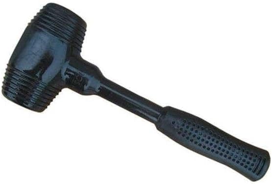 Eltos Ergonomik Lastik Tokmak, Poliüretan, Darbe Emici, Sessiz Çekiç, Hassas Yüzeyler İçin, Dayanıklı, Kaymaz Saplı, Usta ve Hobi Kullanımına Uygun, Yüksek Performans, Profesyonel El Aleti (40 mm)