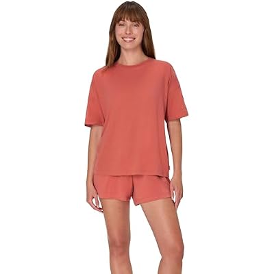 Hanes Womens Pajamas Set, Comfywear Pajamas for Women Set, Originals SupertSoft Loungewear, T-Shirt & Sleep Shorts