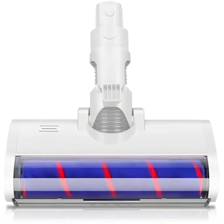 Electric Brush Head,Compatible For Xiaomi,K10 G10 1C,Compatible For Dreame V8 V9B V9P V11 G9,Carpet Brush Vacuum Cleaner PartsBlue and red
