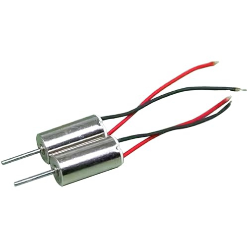 2pcs Magnetic Quadcopter 612 Airplane Hollow Cup Motor DC3.7V 60,000 RPM Ultra High Speed