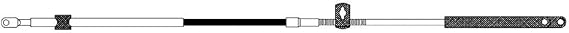 Uflex C5X16 C5 Engine Control Cables for Mercury & Mercruiser, 16'