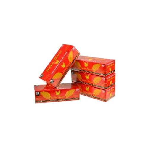 Golden Harvest Cigarette Filter Tubes - Red - King Size5 Boxes1000 Tubes