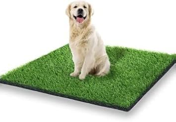 80 X 100 CM Artificial Grass Rug Turf for Dogs Indoor Outdoor Fake Grass for Dogs Potty Training Area Patio Lawn Decoration