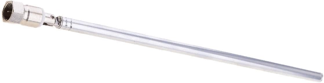High Performance Radio Telescopic Antenna Premium Handheld Antenna Improves FM Reception Fit All F Type Connector Requirements F Type Connector