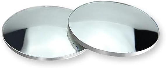 Car Blind Spot Mirror 2 Pcs Car Blind Spot Mirror Blind Zone Mirror Wide Angle Round Convex Mirror 360 Degree Small Blindspot Rearview Parking Mirror Blind Spot Mirrors
