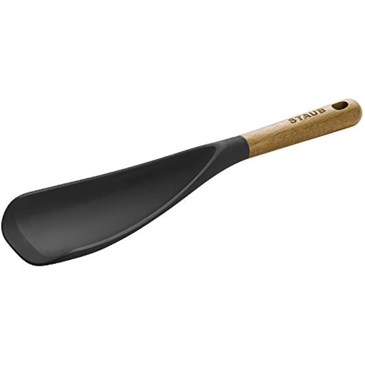 Twin Cooking Spoon, Matte Black 4 Pack