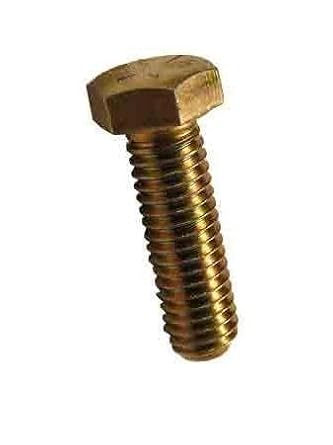 M16-2.0 x 35mm Hex Cap Screws, DIN 933, Class 10.9 Steel, 25 Pack