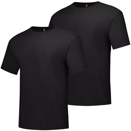 Hanes Men's Beefy-t T-Shirt, Heavyweight Cotton Tee, 1 Or 2 Pack, Big & Tall