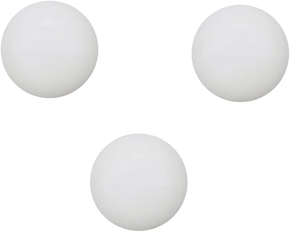 3 Pcs White Table Tennis Sports Balls Ping Pong Ball Club Match Balls High Elasticity Table Tennis Outdoor Sport Accessories 40mm Durability Gam