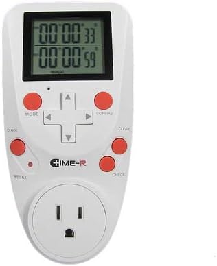 AutoPot TIME-R Digital Timer - 15 ON/Off PER Day - 1 SEC - 99HRS