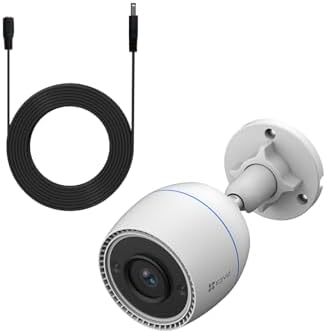 EZVIZ C3TN 1080P Outdoor Security Camera and 10M DC12V Extension Cable bundled product