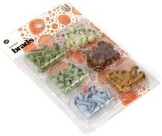 BASIC GREY Archaic Brads 180 Per Package