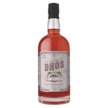 Dhos Bittersweet - Handcrafted Non-Alcoholic Aperitif With Flavors Of Rhubarb, Fruit & Bitter Herbs - Non-Alcoholic Spirit To Mix Delicious Mocktails - Keto-Friendly, Zero Sugar, Zero Proof - 750 ML