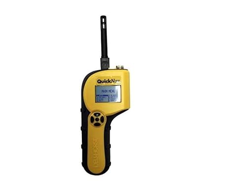 Delmhorst QUICKNAV/BP 3-in-1 Moisture Meter with 324CAS-0103 Carrying Case, 2-E
