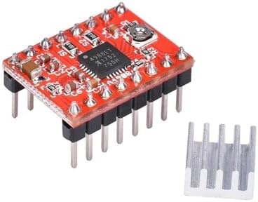 SANEC Soğutuculu A4988 Step Motor Sürücü 5 Modlu Korumalı Orijinal