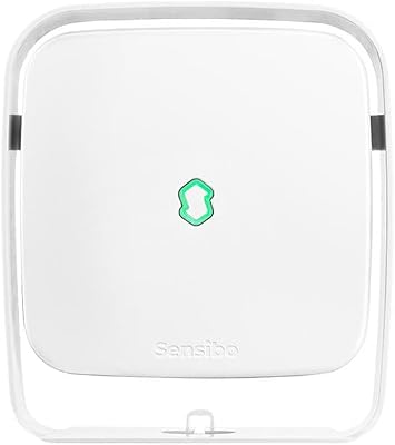Sensibo Elements - Smart WiFi Air Quality Monitor, Humidity Meter, CO2 Detector, Air Pollution Indicator, CO2 Monitor, Temperature Sensor, Compatible with Alexa, Google Home