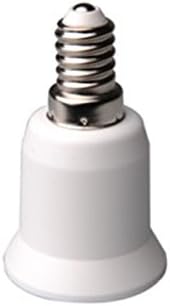 E-Simpo 6-Pack E14 to E27 Adapter, E14 to E27 Lamp Base Converter, Z1047-6