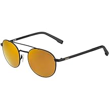Bolle 12591 OVA Matte Black HD Polarized Brown Gold, Gold