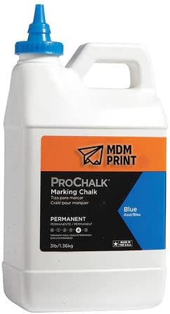 MDMprint Marking Chalk Concentrate, Blue, 3Lb