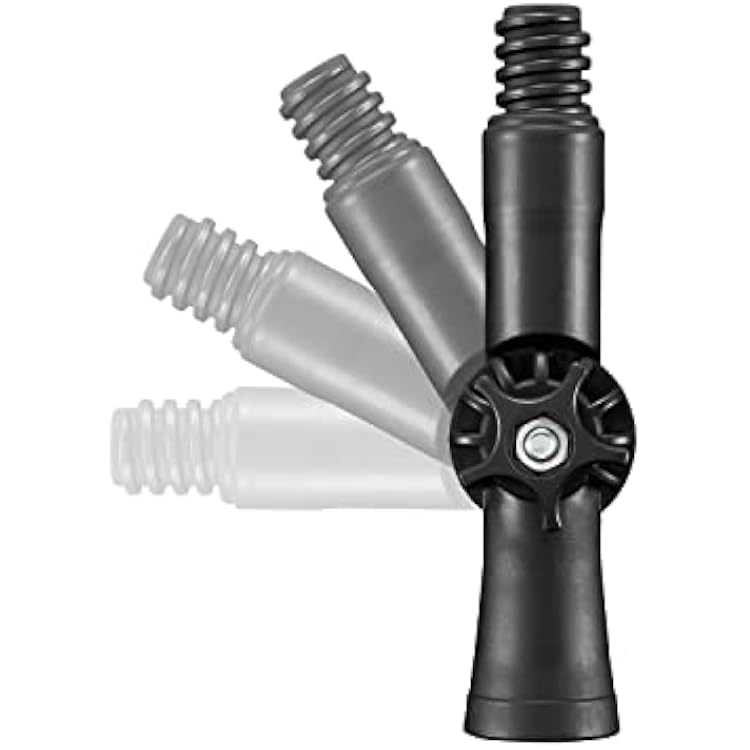 Angle Adaptor for Threaded Extension Pole Attach to Duster