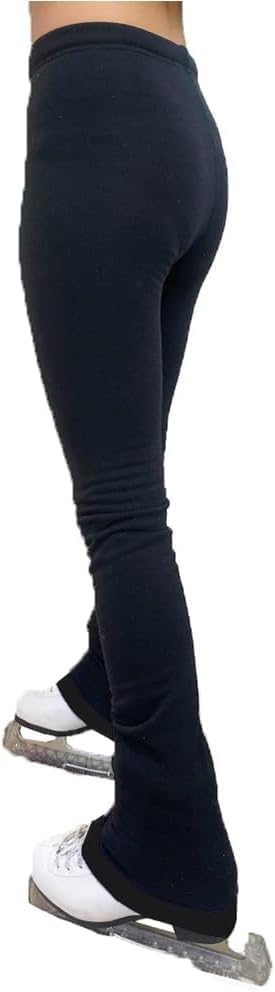 Figure Skating Practice Pants Polar Fleece Thermal Black Blue Purple UGSP2 ice Skating Pants for Girls Women