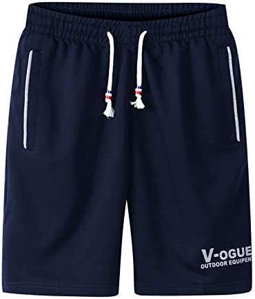 Elonglin Men's Summer Sport Shorts Quick-Dry Elastic Drawstring Workout Shorts