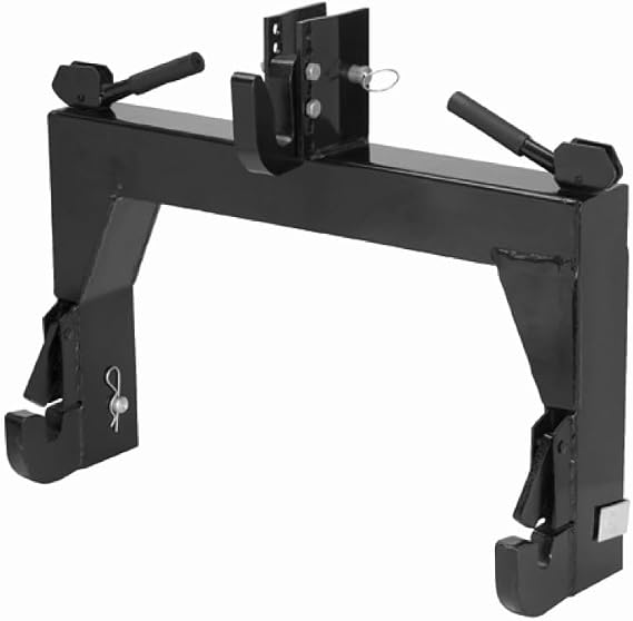 Field Tuff FTF-03PTQH Quick Hitch, 3-Point for Category 1 Tractors - Fast Attachment of 3 Point Implements