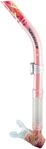 Tilos Splash Camo Semi Dry Snorkel (Pink)