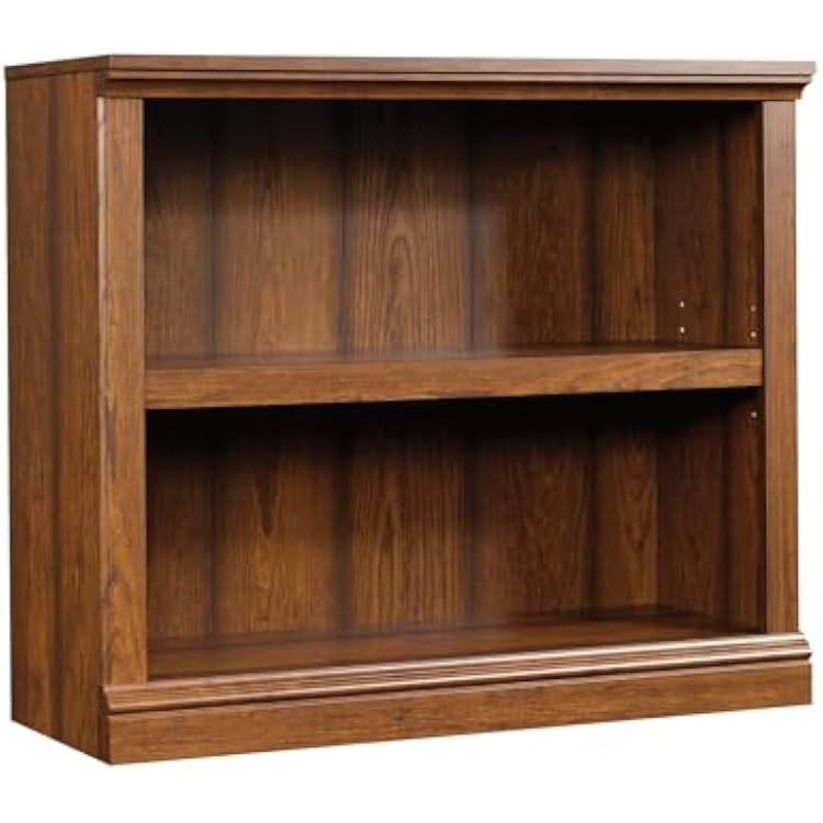 Sauder Miscellaneous Storage 2-Shelf Bookcase Book Shelf, Washington Cherry finish