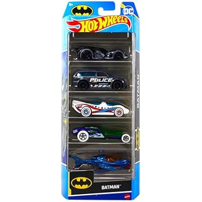 Hot Wheels Batman 5 Pack Vehicles