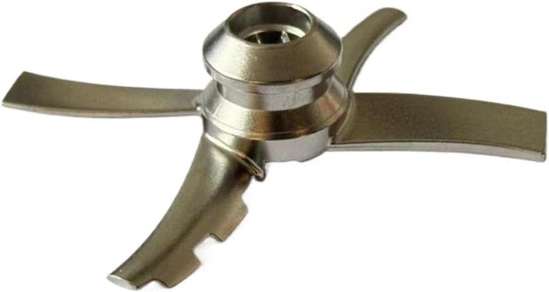 Suitable for silver metal material, suitable for Ninja Ice Cream Machine Blade NC300/NC500 2 kinds replacement blades. B
