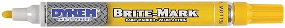 Dykem #84004 Yellow Med Brite-mark Med Tip Marker