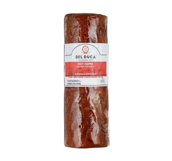 Gourmet Market Italian Style Hot Capicola/Capocollo ''Copa'' Chunk 3.5Lbs - 4Lbs Average Weight