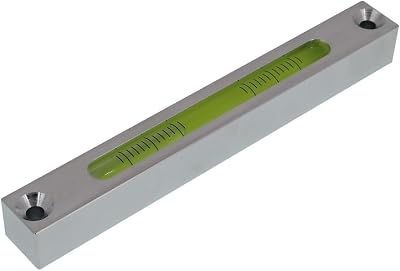 High precision bar type small level, level bubble, square aluminum alloy level, 150mm, installation hole accuracy 4 2mm, 150181605